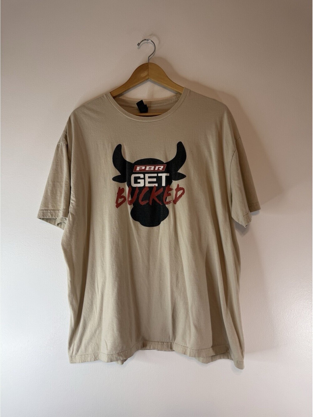 Men's PBR Get Bucked T Shirt Size XL